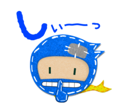 Cute ninja sticker #1936061
