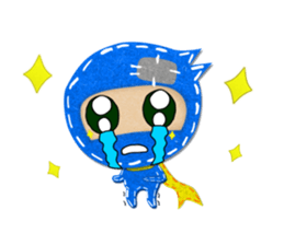 Cute ninja sticker #1936063