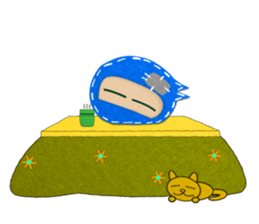 Cute ninja sticker #1936064