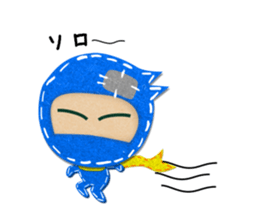 Cute ninja sticker #1936066