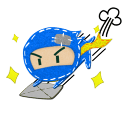 Cute ninja sticker #1936067
