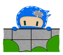 Cute ninja sticker #1936076