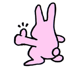 Rabbit Ussan sticker #1936480
