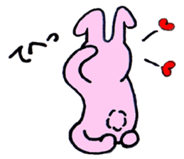 Rabbit Ussan sticker #1936493