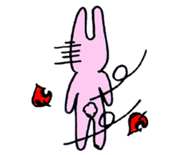 Rabbit Ussan sticker #1936495