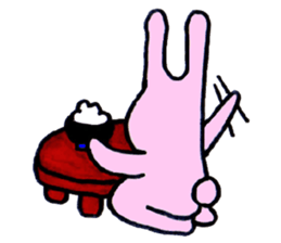 Rabbit Ussan sticker #1936503