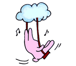 Rabbit Ussan sticker #1936516