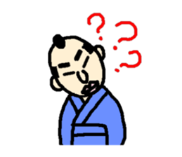 forgetful samurai sticker #1936620