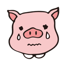 Buu-ko of piglets sticker #1936851