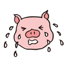 Buu-ko of piglets sticker #1936856