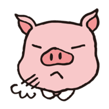 Buu-ko of piglets sticker #1936859