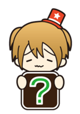 Quiz girl sticker #1937201