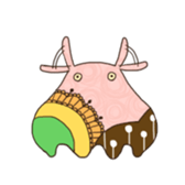 flapjack octopus sticker #1937478