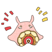 flapjack octopus sticker #1937499