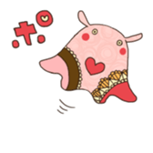 flapjack octopus sticker #1937500