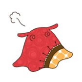 flapjack octopus sticker #1937506
