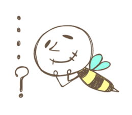bee!!! sticker #1937663