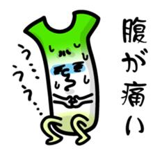 Frail green onions sticker #1938204