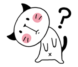 Chubby cat message 2 sticker #1938759