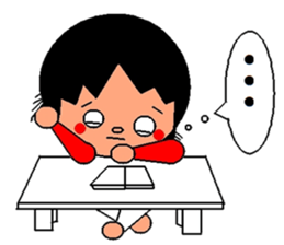 trendy lady sticker #1938971