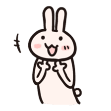 Rabbit desu  for English sticker #1939004