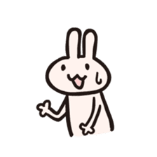 Rabbit desu  for English sticker #1939012
