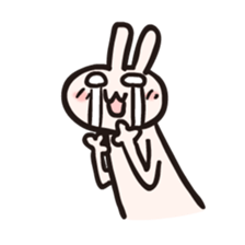 Rabbit desu for English sticker #1939030
