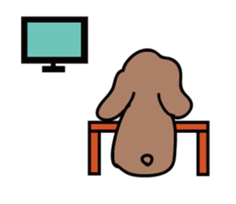 Everyday of a dog sticker #1939268