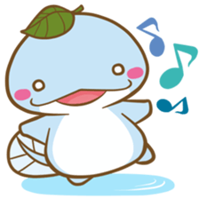 Giant salamander sticker #1939419