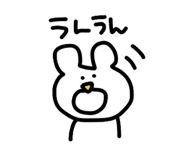 mokayu bear sticker #1939850