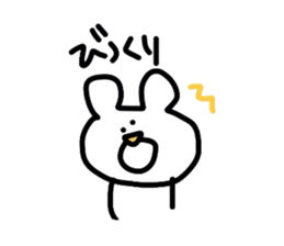 mokayu bear sticker #1939859