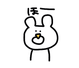 mokayu bear sticker #1939876