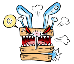 Box Bunny sticker #1940049