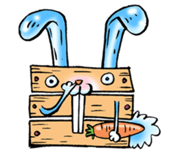 Box Bunny sticker #1940060