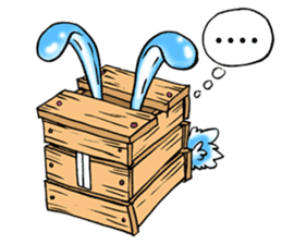 Box Bunny sticker #1940061