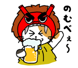 Tortoiseshell cat chii (Akita valve) sticker #1940092