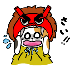 Tortoiseshell cat chii (Akita valve) sticker #1940102