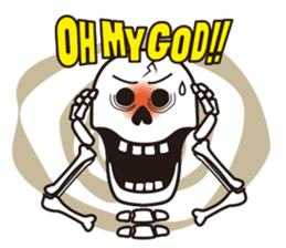 Mr.skeleton sticker #1940598
