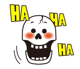 Mr.skeleton sticker #1940599