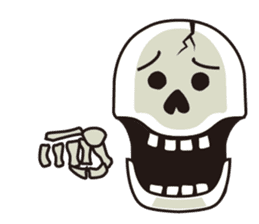 Mr.skeleton sticker #1940603