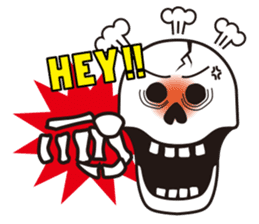 Mr.skeleton sticker #1940604