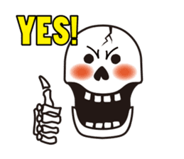 Mr.skeleton sticker #1940605