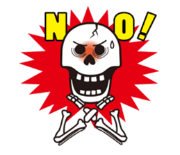 Mr.skeleton sticker #1940606