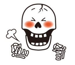 Mr.skeleton sticker #1940607