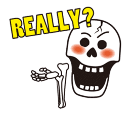 Mr.skeleton sticker #1940611