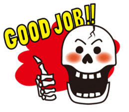 Mr.skeleton sticker #1940612