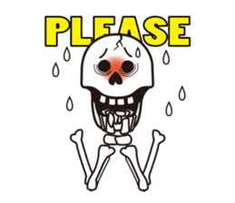 Mr.skeleton sticker #1940614