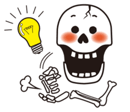 Mr.skeleton sticker #1940620