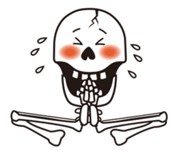 Mr.skeleton sticker #1940623