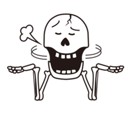 Mr.skeleton sticker #1940624